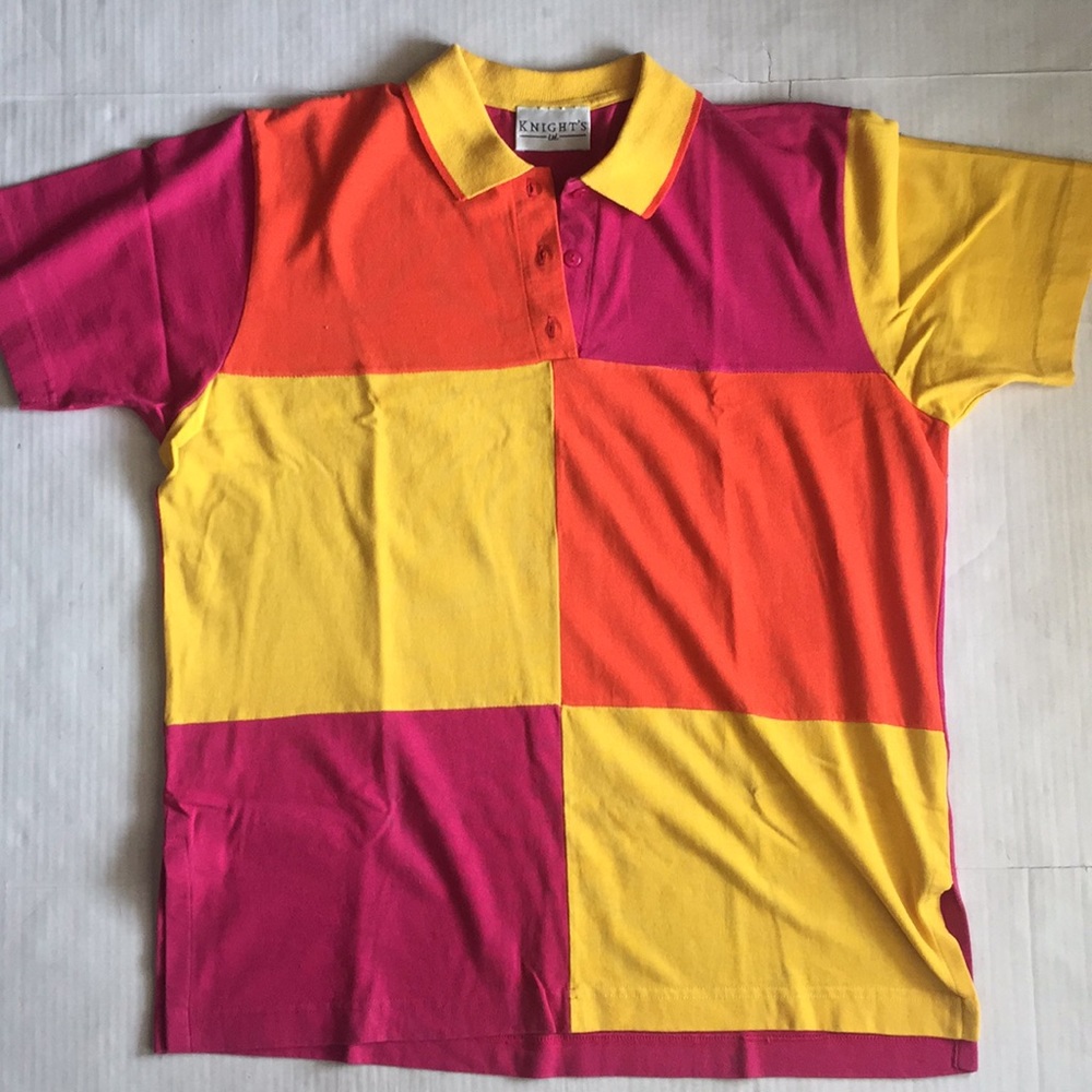 Rare Vintage Knight’s limited polo shirt USA made